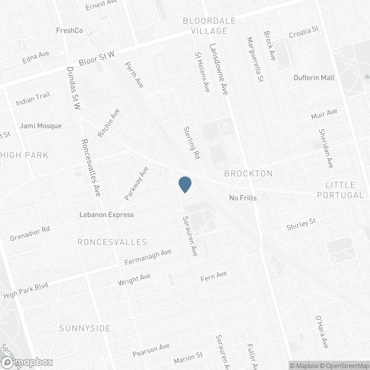 317 - 383 SORAUREN AVENUE, Toronto, Ontario M6R 0A4